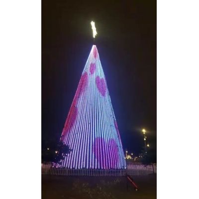 2021 christmas tree in Ecuador machala 